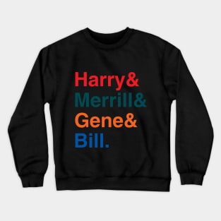 Classic Philly Broadcasters List Crewneck Sweatshirt